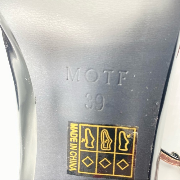 MOTF Black Double Strap Flats - Picture 5 of 9